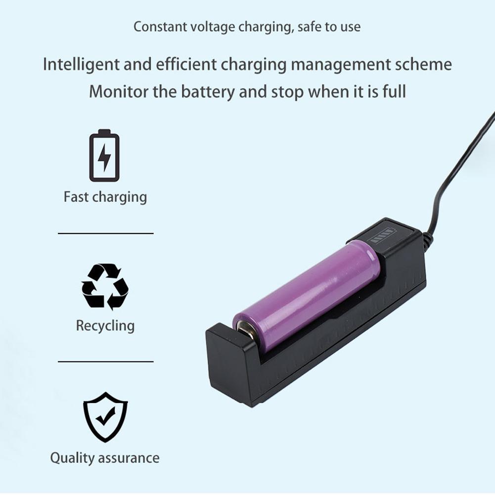 Vape Battery 18650 - Universal 18650 Battery Charger USB Smart