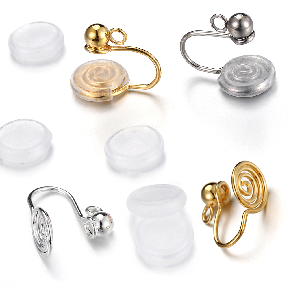 10pcs Stainless Steel Ear Clip - Coil Building Kit 评论和价格