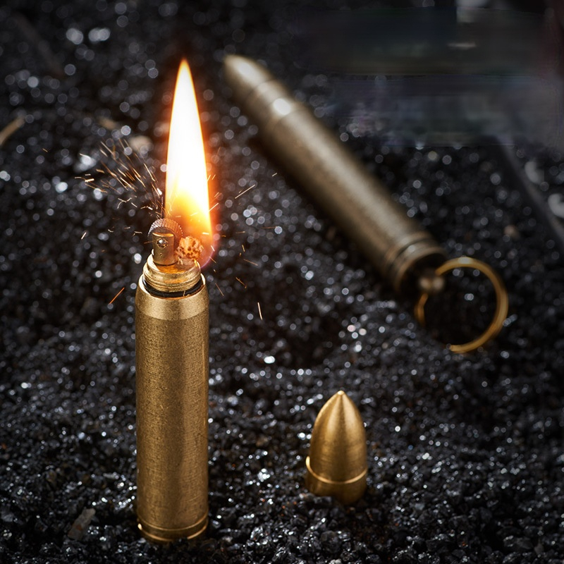 Bullet Shaped Copper Kerosen e - Dry Herb Vaping Accessories 评论和价格