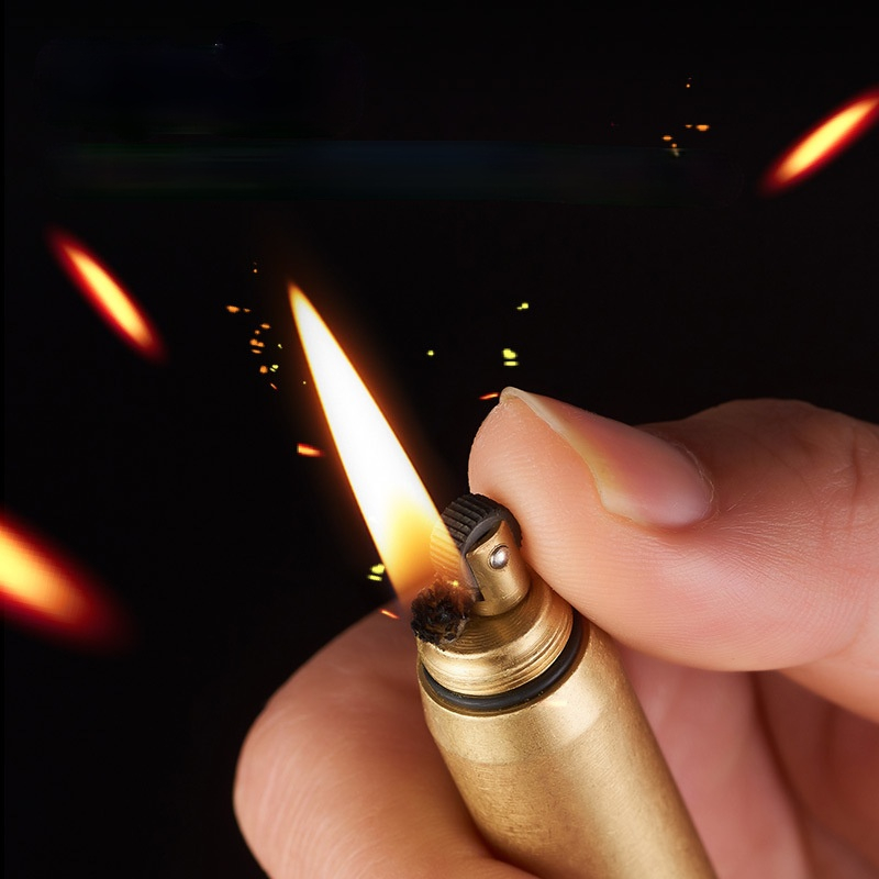 Bullet Shaped Copper Kerosen e - Dry Herb Vaping Accessories 评论和价格