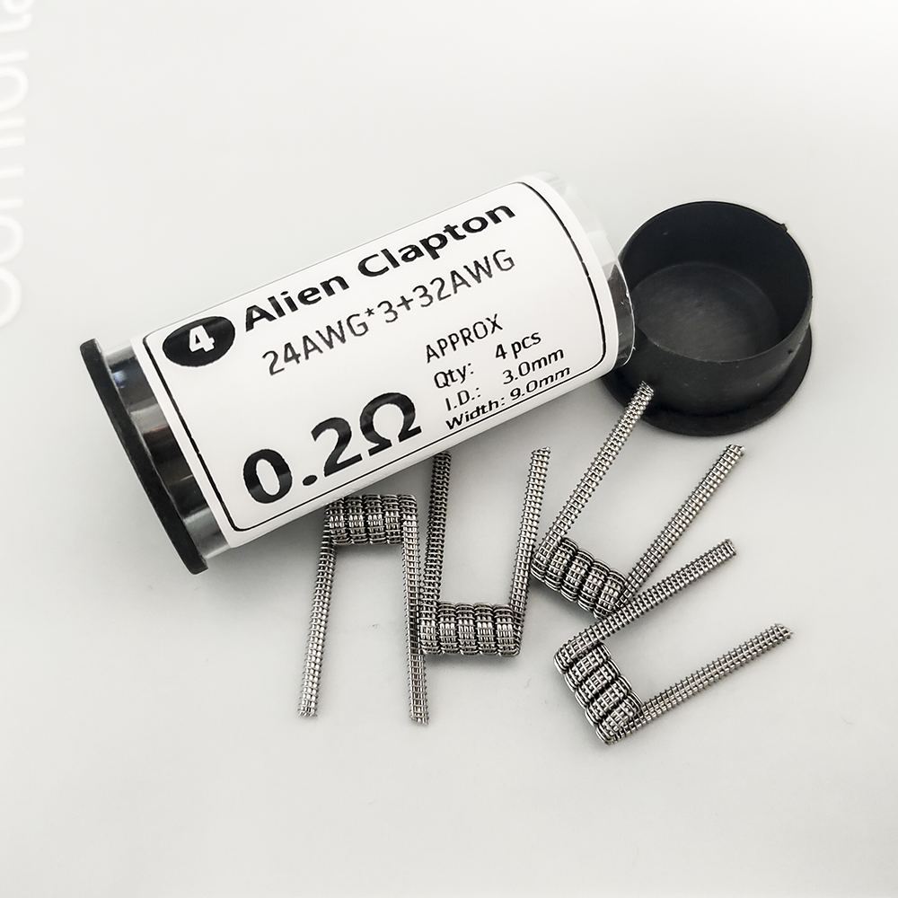 4pcs Premade Resistance Wire A - Coil Building Kit 评论和价格