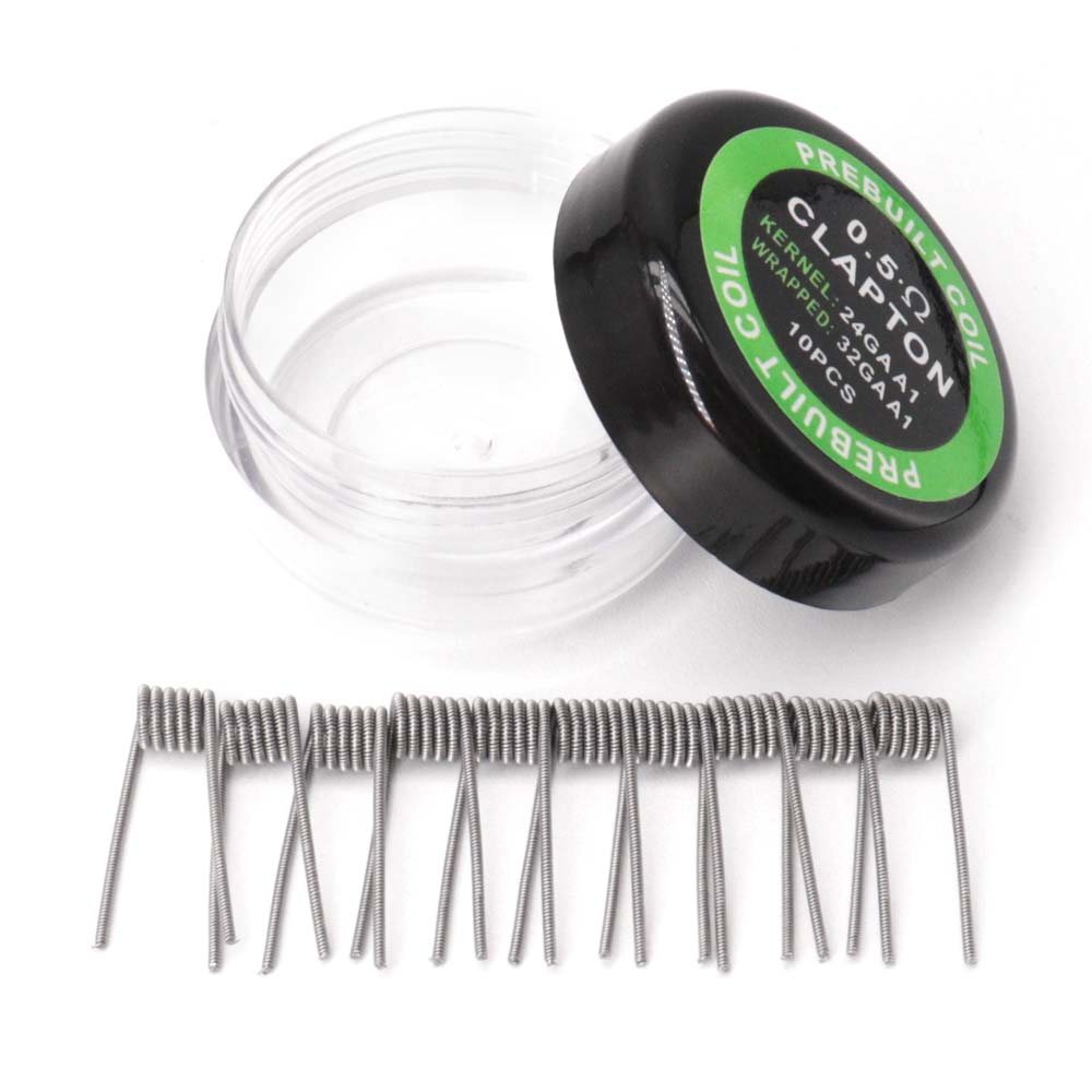 10pcs Electronic Cigarette Vap - Clapton Wire Pre Built 评论和价格