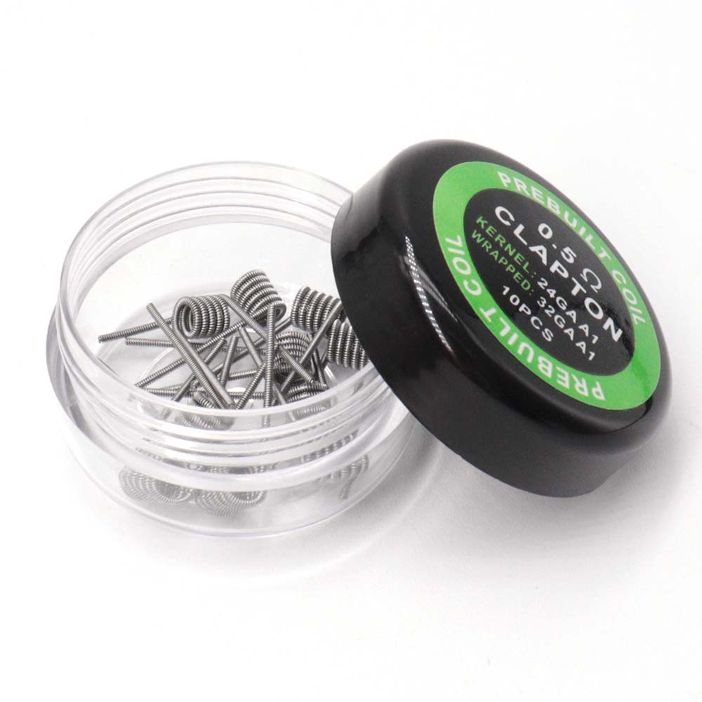 10pcs Electronic Cigarette Vap - Clapton Wire Pre Built 评论和价格