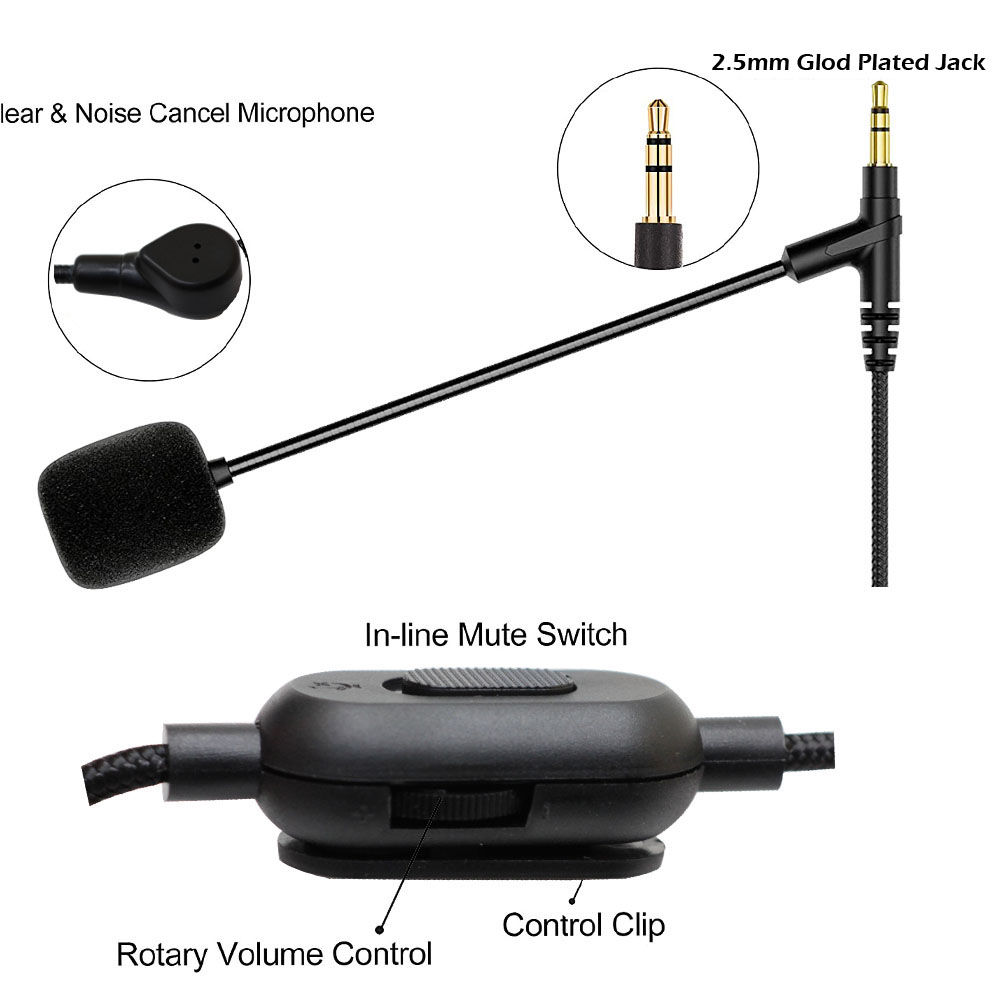 Boom Mic Headphone Cable for S - Sennheiser Headphone Momentum 4 评论和价格