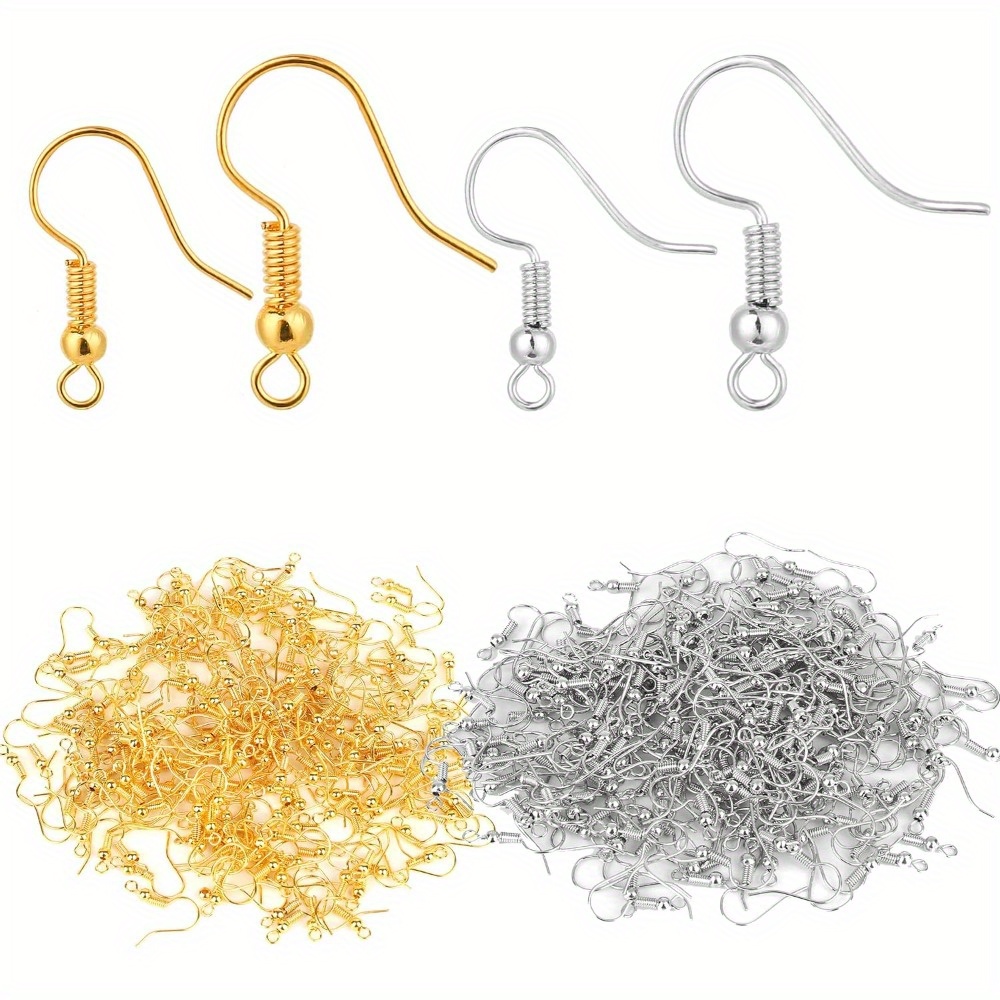 200Pieces Earring Hooks, Fish  - Coil Building Kit 评论和价格